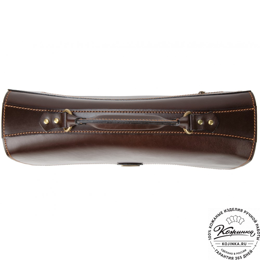 Кожаный портфель "Карьерист"  (коричневый)